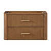 Custom image for Toasted Walnut with Satin Bronze Trim / No Mirror