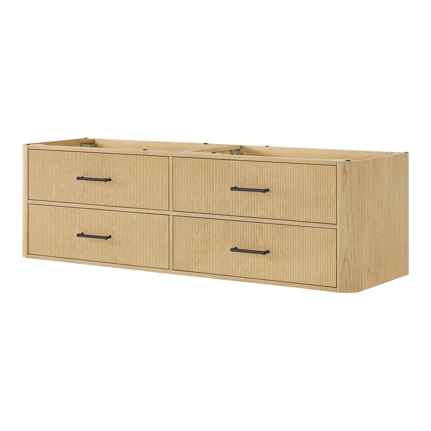 Francesca WM Wall Mounted Bathroom Vanity Cabinet 72 inch Double Sink