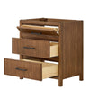 Custom image for Toasted Walnut with Matte Black Trim / No Mirror
