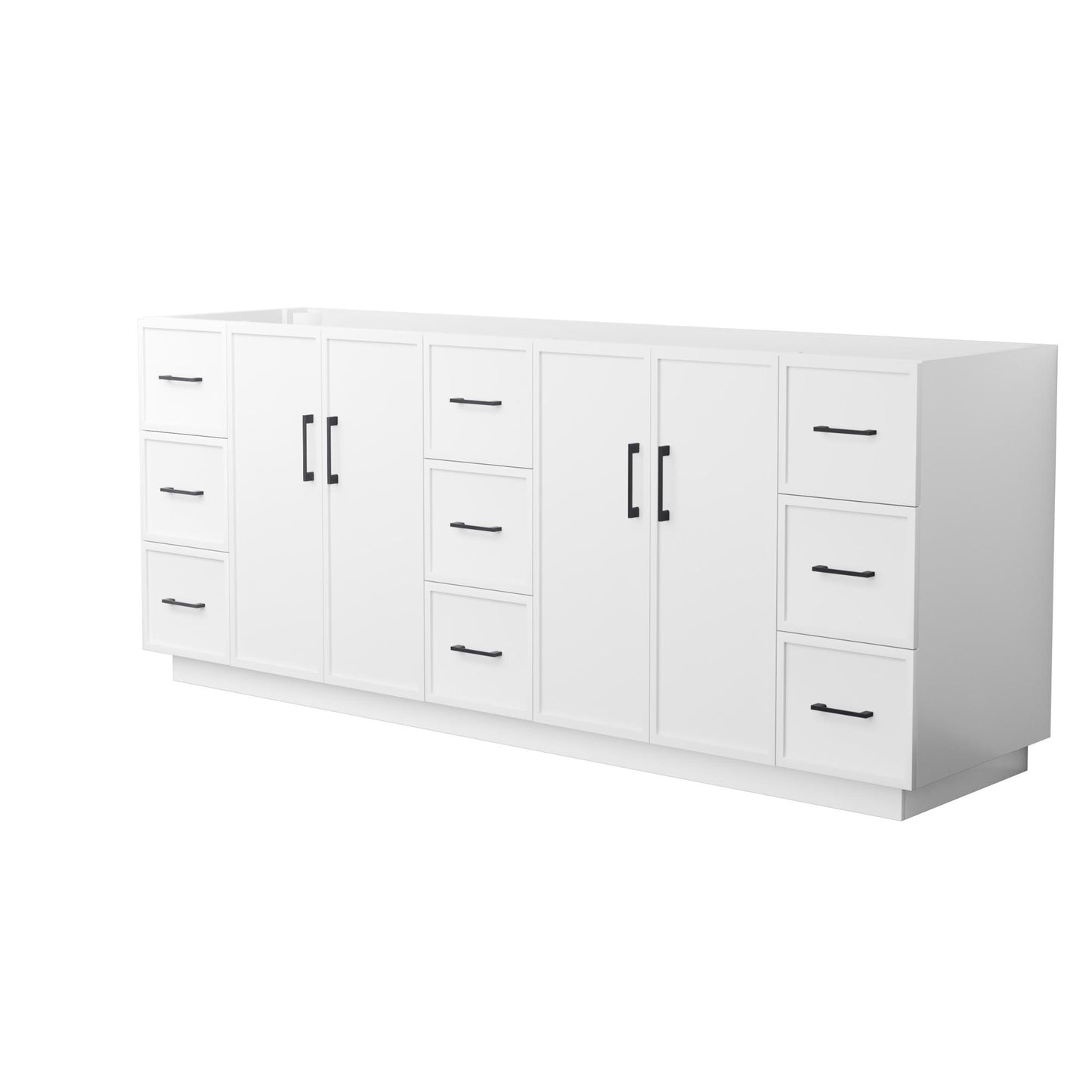 Elan TK Bathroom Vanity Cabinet 84 inch Double Sink