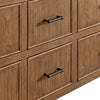 Custom image for Toasted Walnut with Matte Black Trim / Giotto Quartz / No Mirror