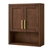 Custom image for Dark Walnut with Brushed Gold Trim