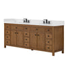 Custom image for Toasted Walnut with Matte Black Trim / Giotto Quartz / No Mirror