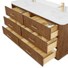 Custom image for Toasted Walnut with Satin Bronze Trim / No Mirror