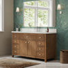 Custom image for Toasted Walnut with Brushed Nickel Trim / Giotto Quartz / No Mirror