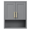 Custom image for Dark Gray with Brushed Gold Trim