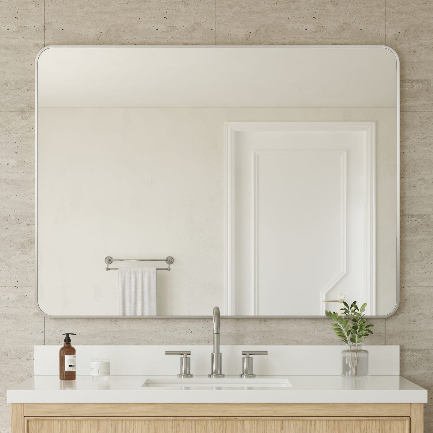 Hudson Bathroom Mirror 48 inch