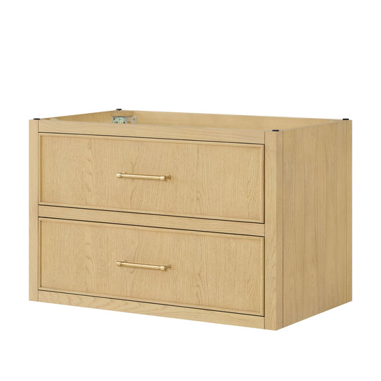 Isola WM Wall Mounted Bathroom Vanity Cabinet 36 inch Single Sink