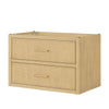 Custom image for Scandinavian Oak with Satin Bronze Trim / No Mirror