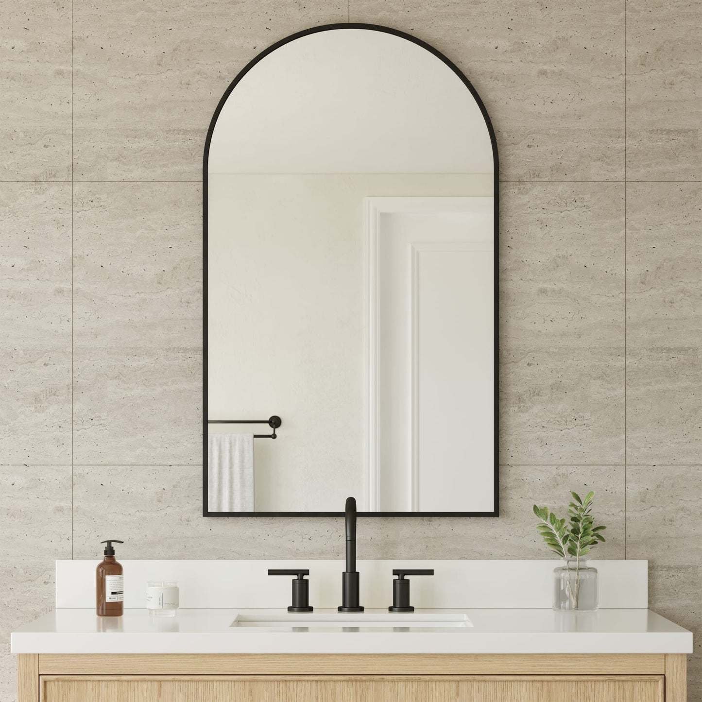 Hudson Bathroom Mirror 24 inch