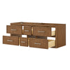 Custom image for Toasted Walnut with Brushed Nickel Trim / No Mirror