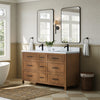 Custom image for Toasted Walnut with Matte Black Trim / Giotto Quartz / No Mirror