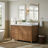 Custom image for Toasted Walnut with Satin Bronze Trim / Giotto Quartz / No Mirror