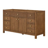 Custom image for Toasted Walnut with Satin Bronze Trim / No Mirror