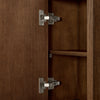 Custom image for Dark Oak with Brushed Gold Trim