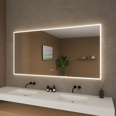Element LED Bathroom Mirror 70 inch