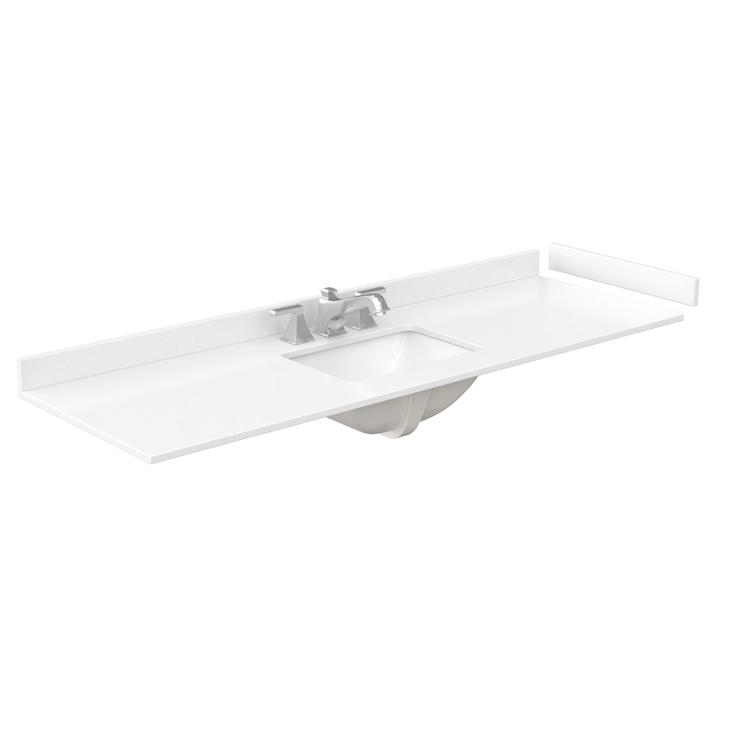 Countertop with Undermount Sink 66 inch 3-hole