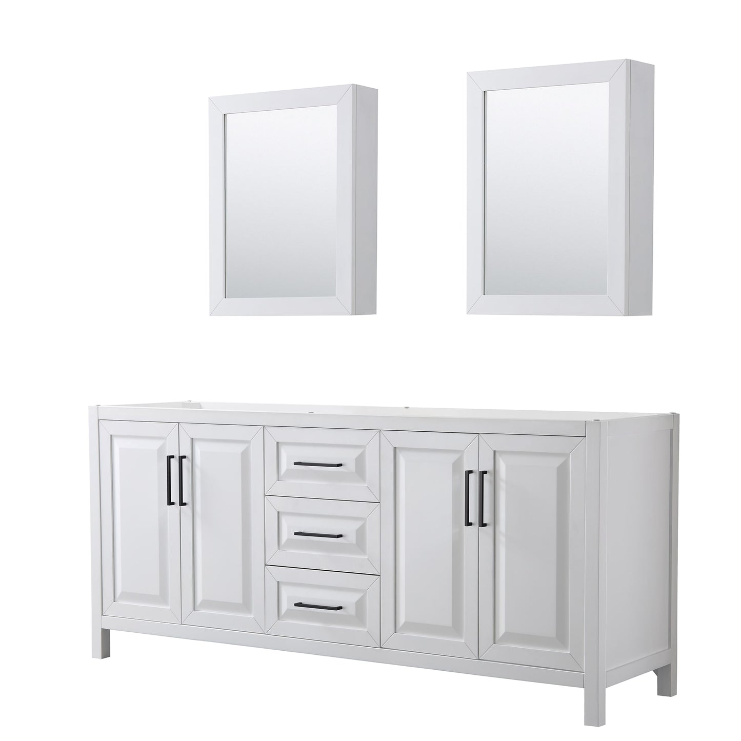 Daria Bathroom Vanity Cabinet 80 inch Double Sink