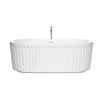Custom image for White with Polished Chrome Trim / 67
