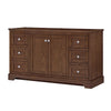 Custom image for Dark Walnut with Polished Chrome Trim / No Mirror