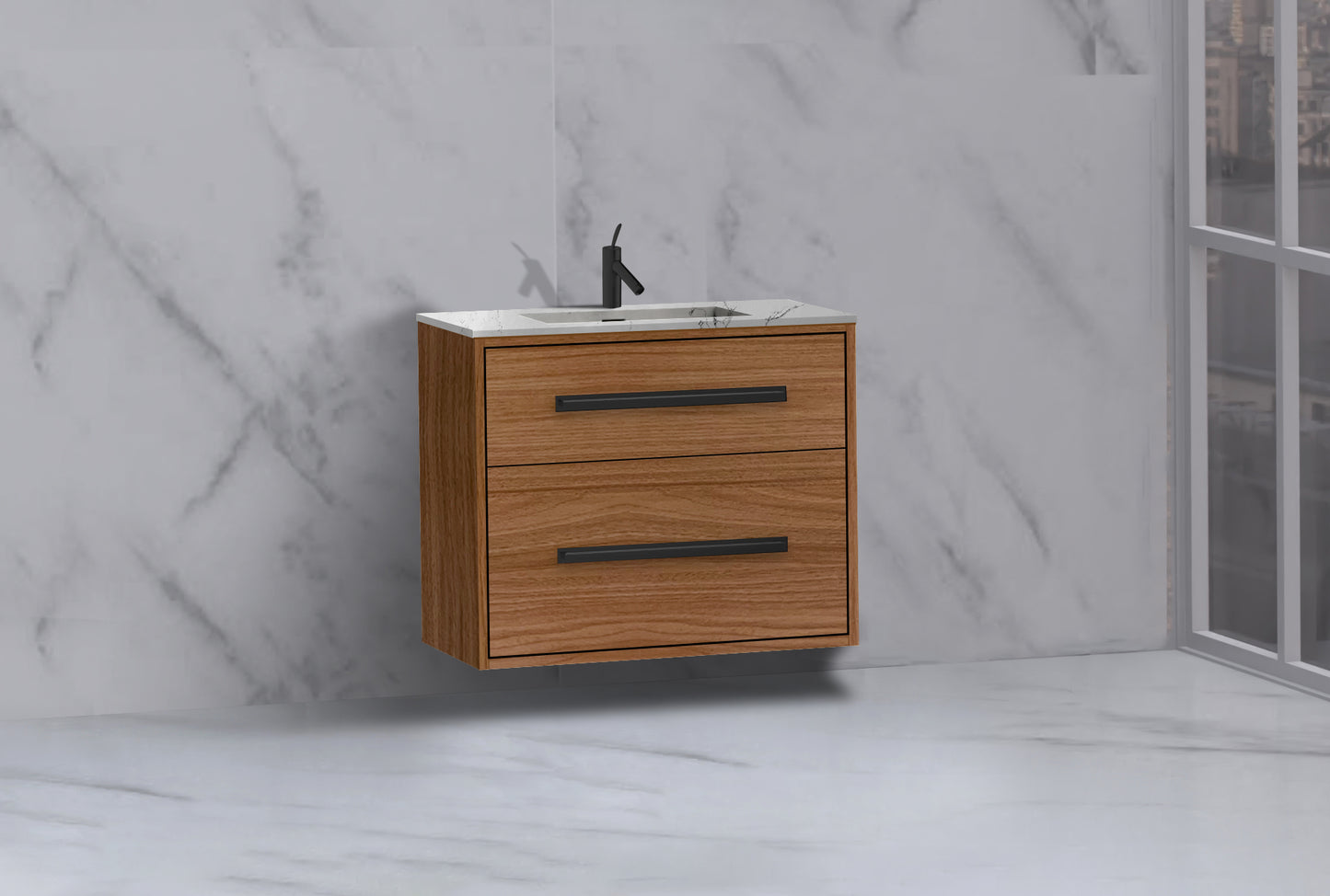 Apogee 30" Wall hung Vanity Cabinet