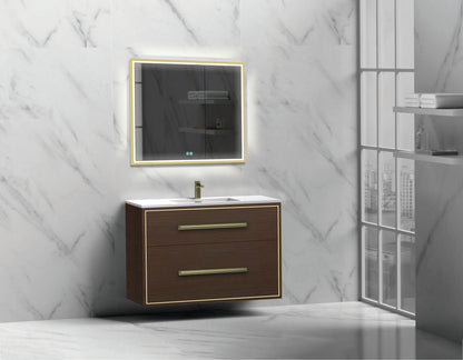 Apogee 36" Wall hung Vanity Cabinet
