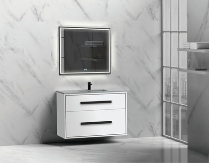Apogee 36" Wall hung Vanity Cabinet