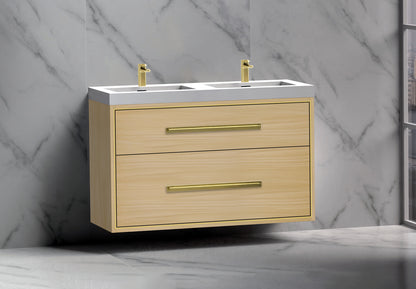 Apogee 48D" Wall hung Vanity Cabinet