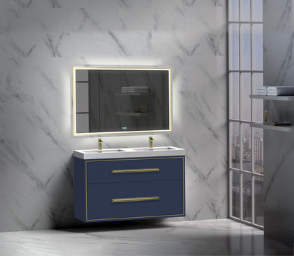 Apogee 48D" Wall hung Vanity Cabinet
