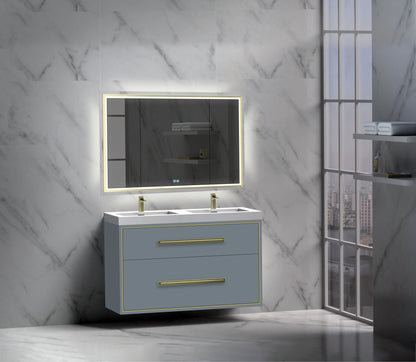 Apogee 48D" Wall hung Vanity Cabinet