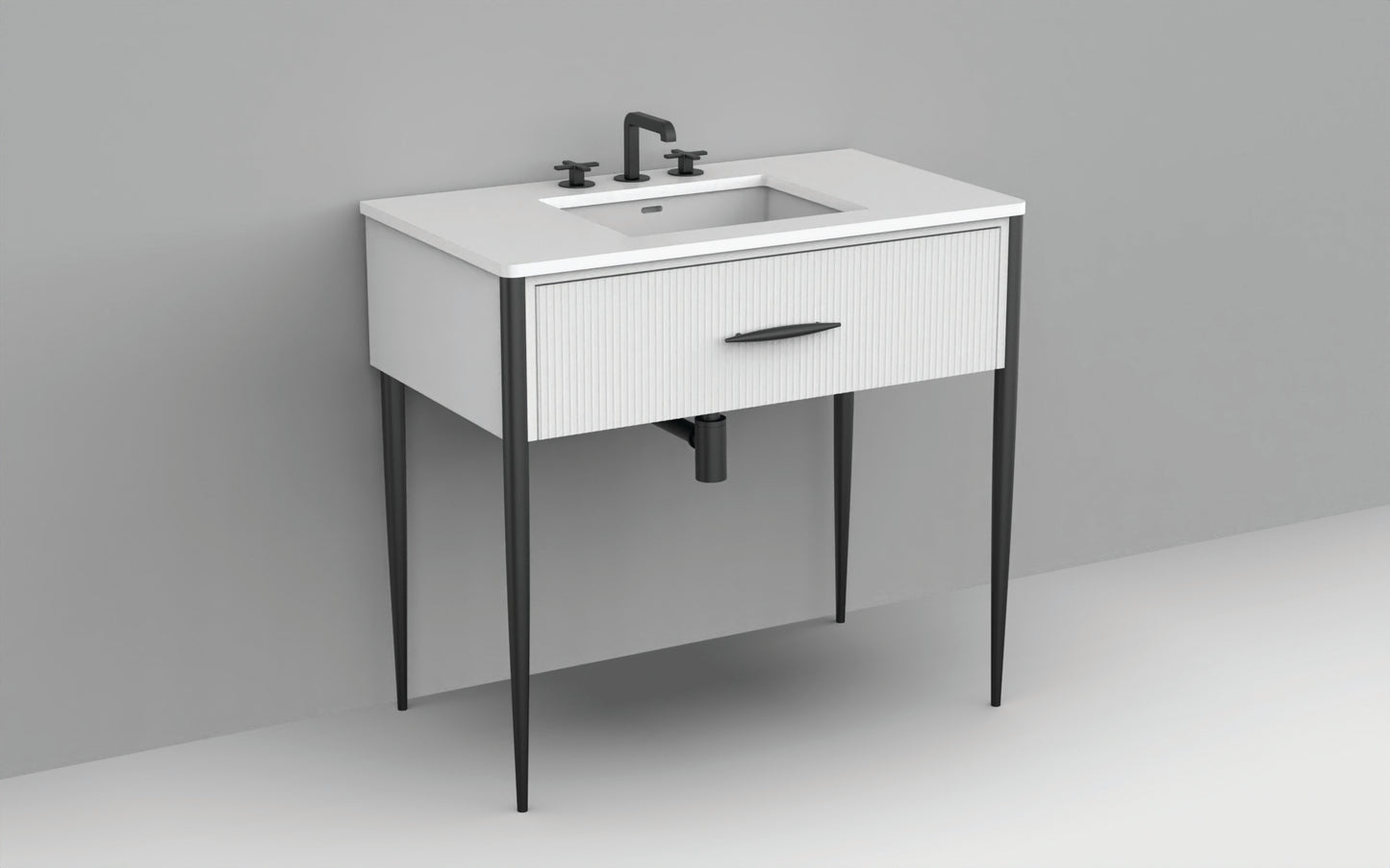 Avella Quattro 36" Free Standing Cabinet