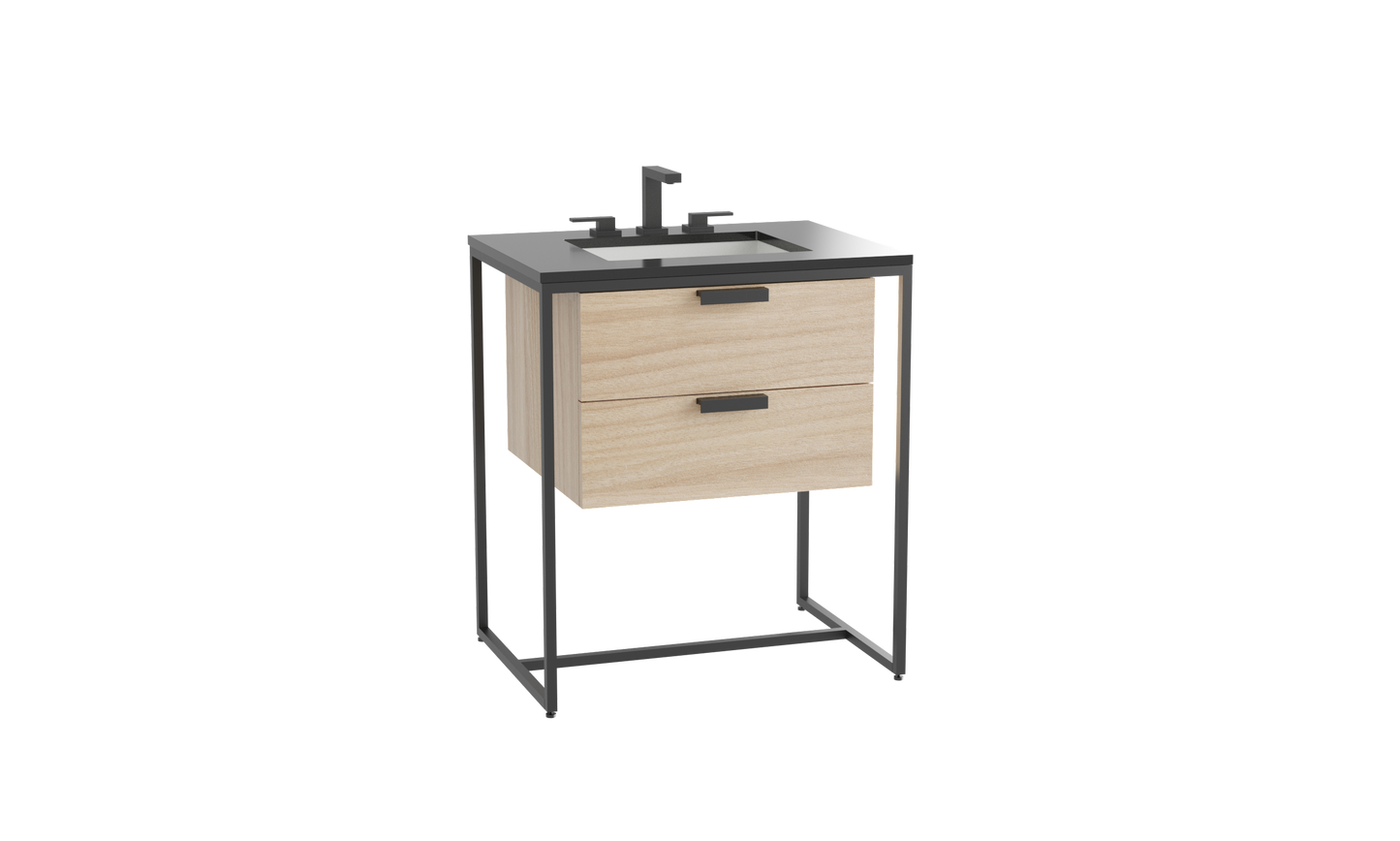 Trapezio 30" Free Standing Cabinet