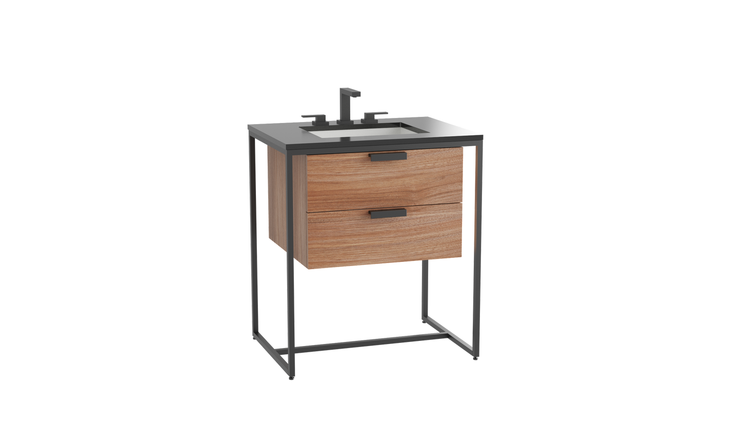 Trapezio 30" Free Standing Cabinet