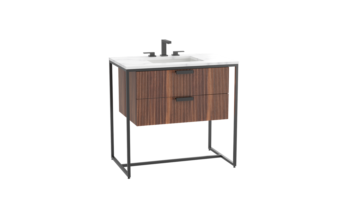 Madeli Trapezio 36" Free Standing Cabinet