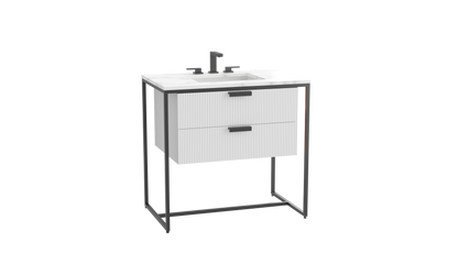 Trapezio 36" Free Standing Cabinet