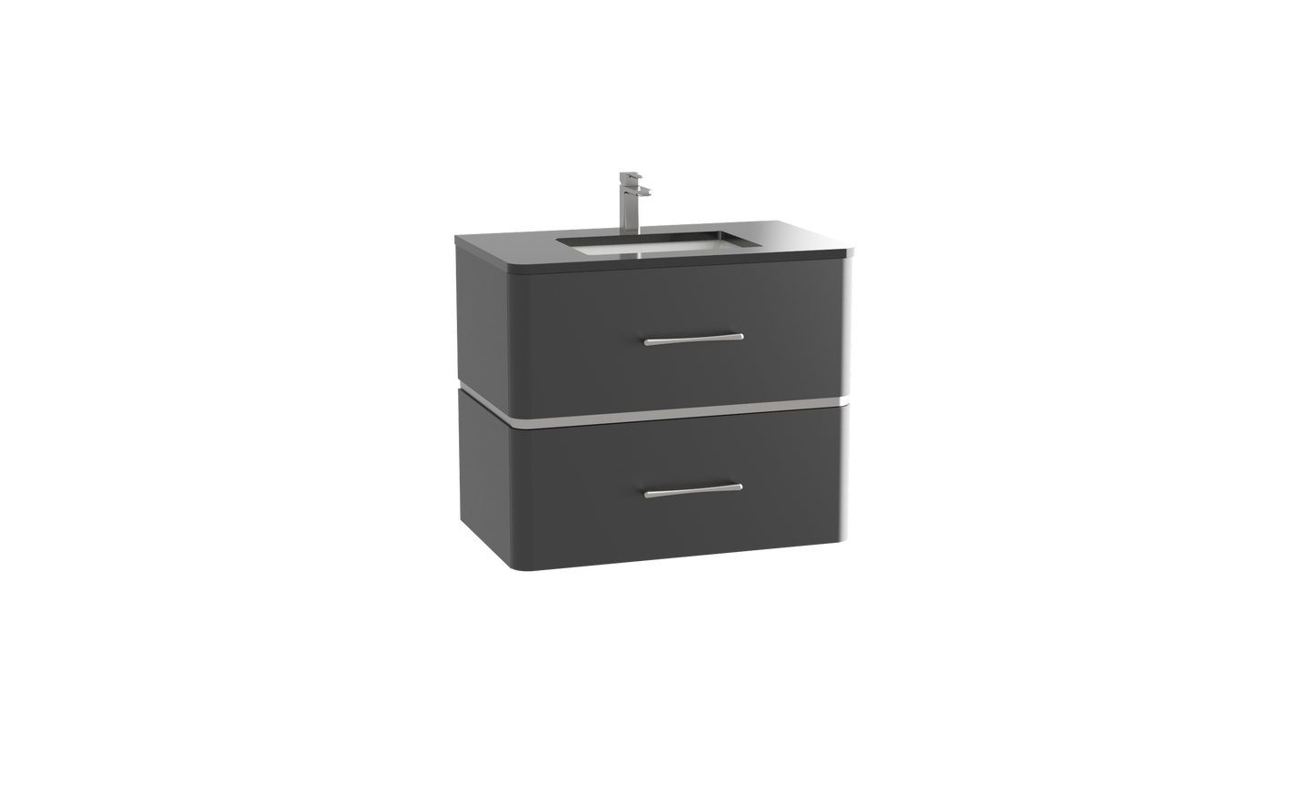 Perla SM 36" Wall Hung Cabinet