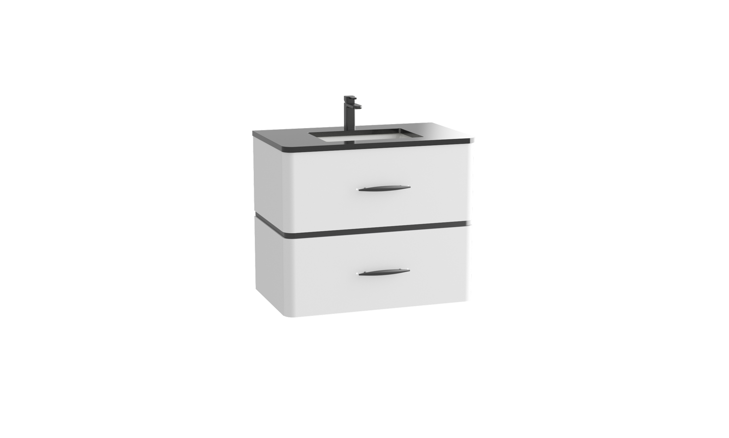 Perla SM 24" Wall Hung Cabinet