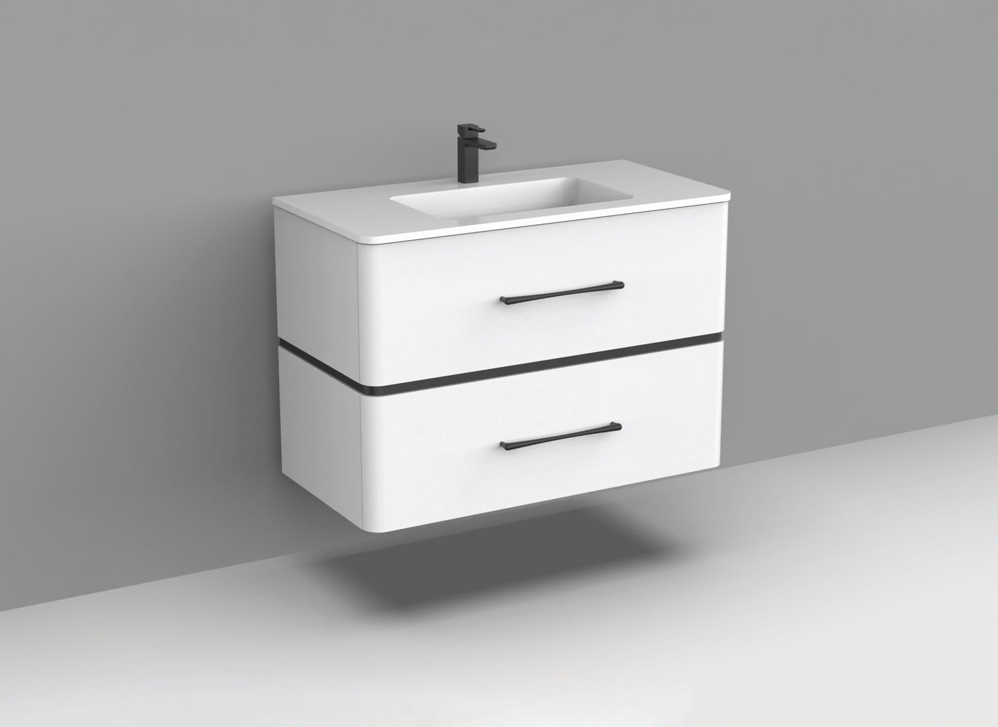 Perla SM 36" Wall Hung Cabinet
