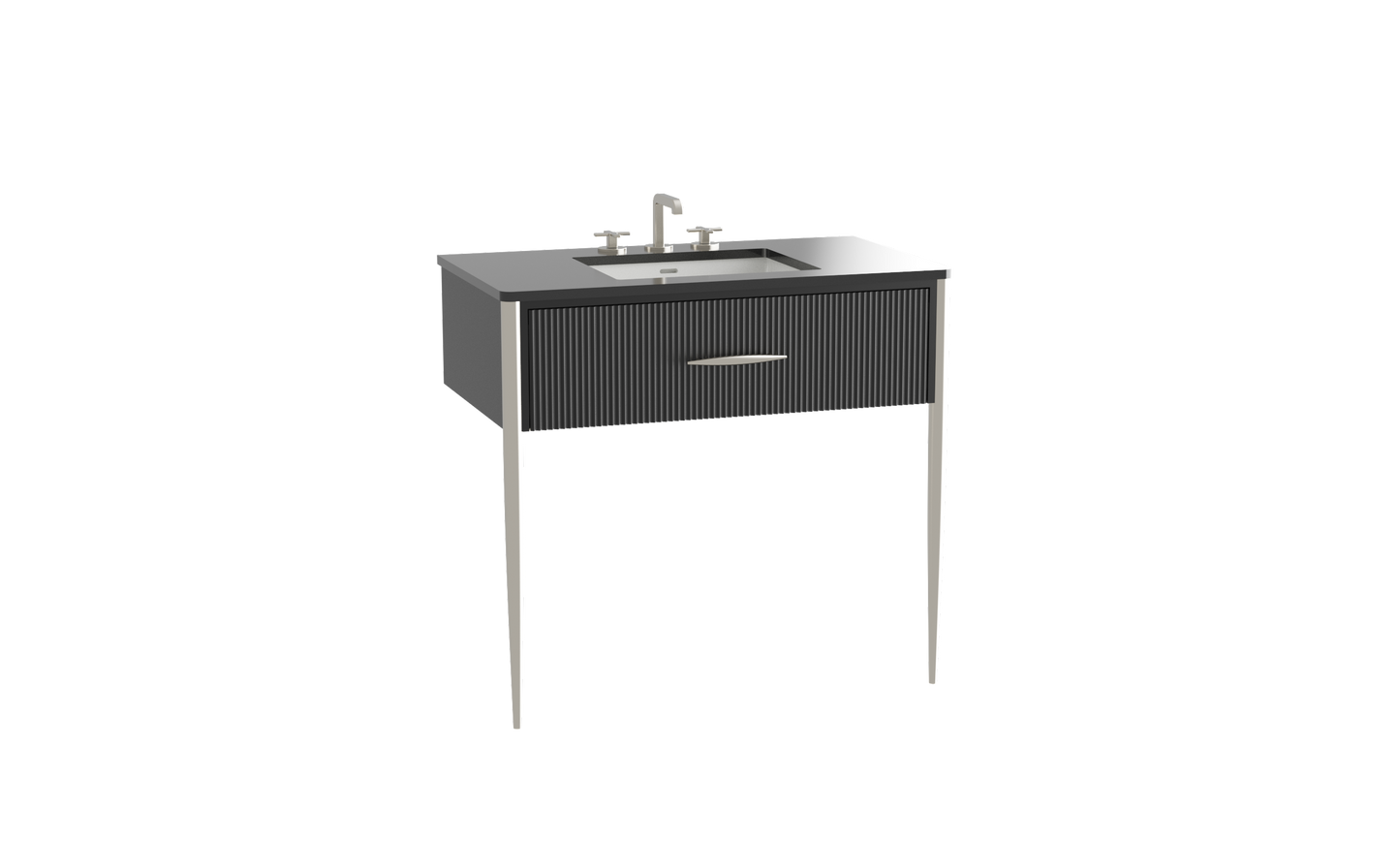 Avella Duo 36" Wall Hung Cabinet