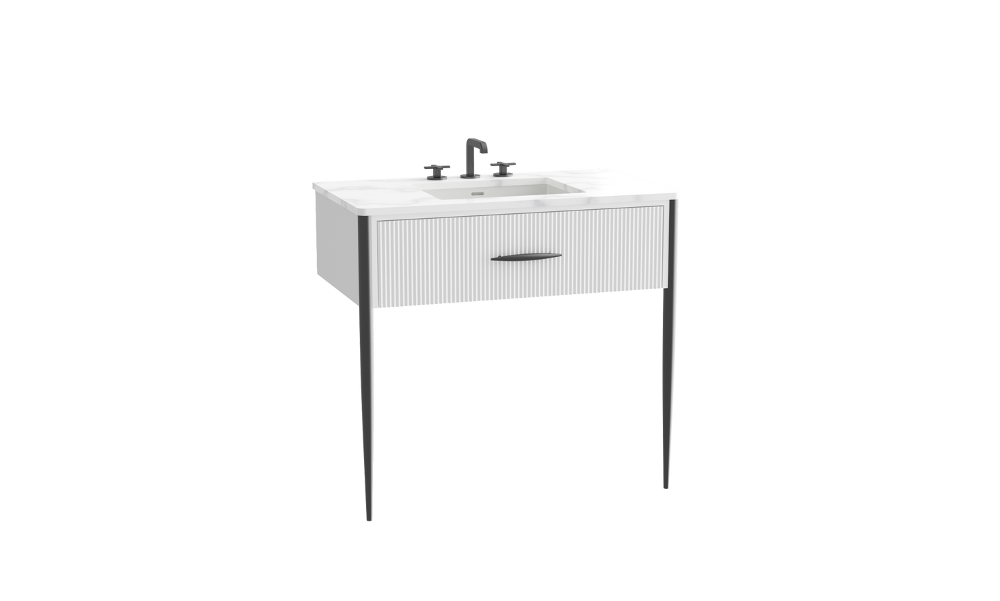 Avella Duo 36" Wall Hung Cabinet