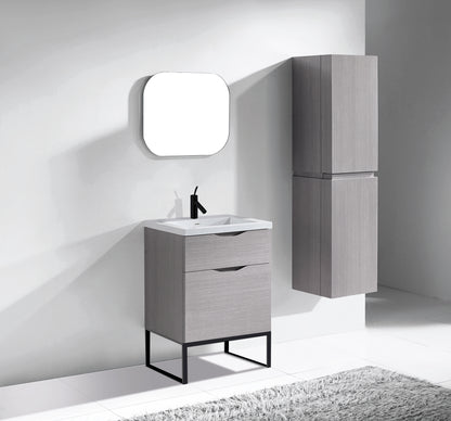 Milano 24" Free Standing Vanity Cabinet