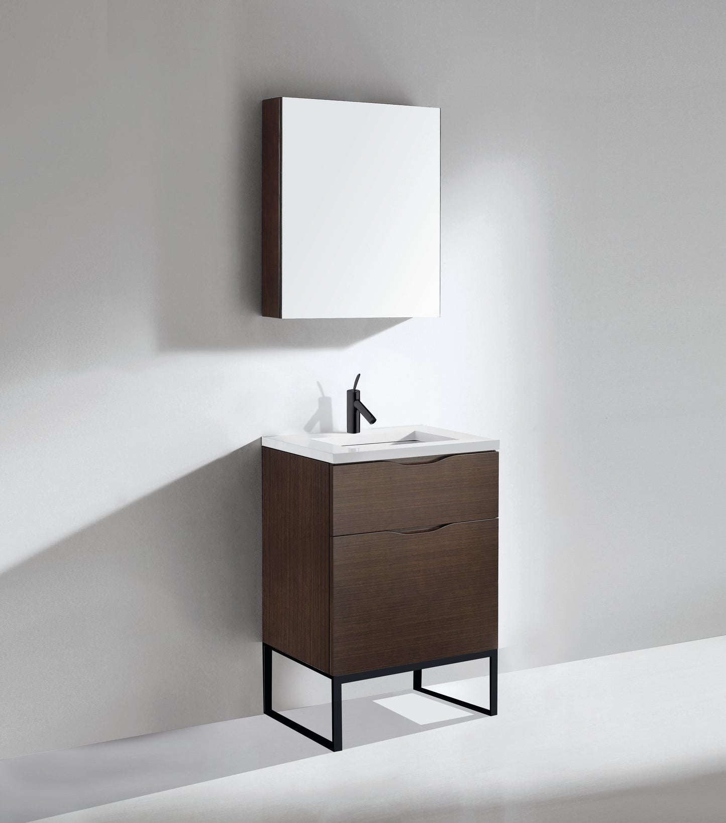 Milano 24" Free Standing Vanity Cabinet