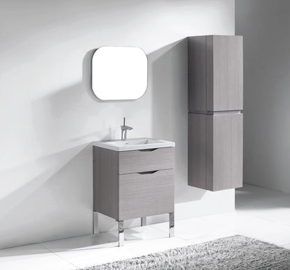 Milano 24" Free Standing Vanity Cabinet