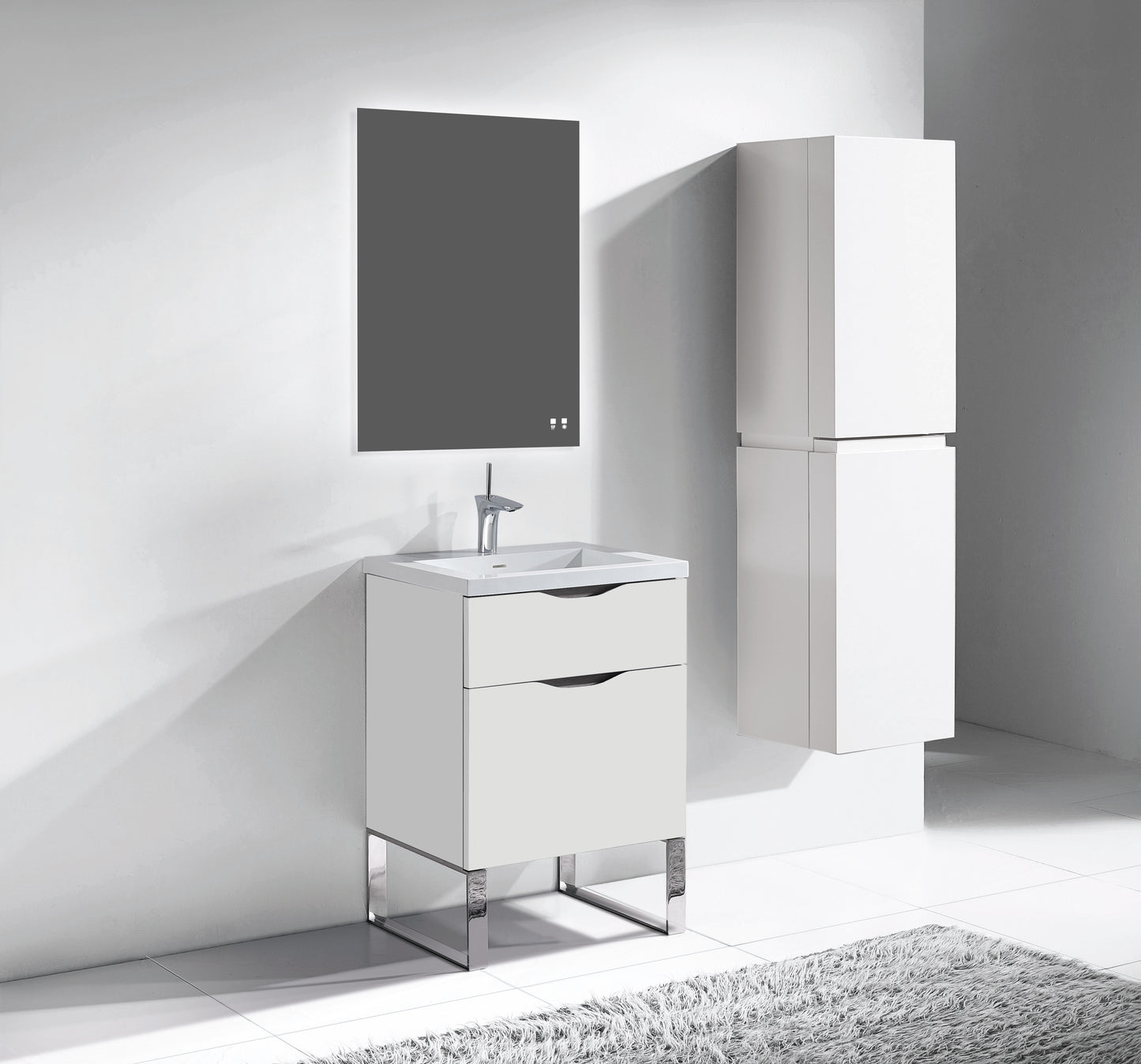 Milano 24" Free Standing Vanity Cabinet