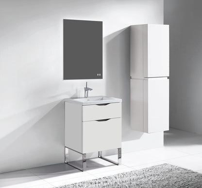 Milano 24" Free Standing Vanity Cabinet
