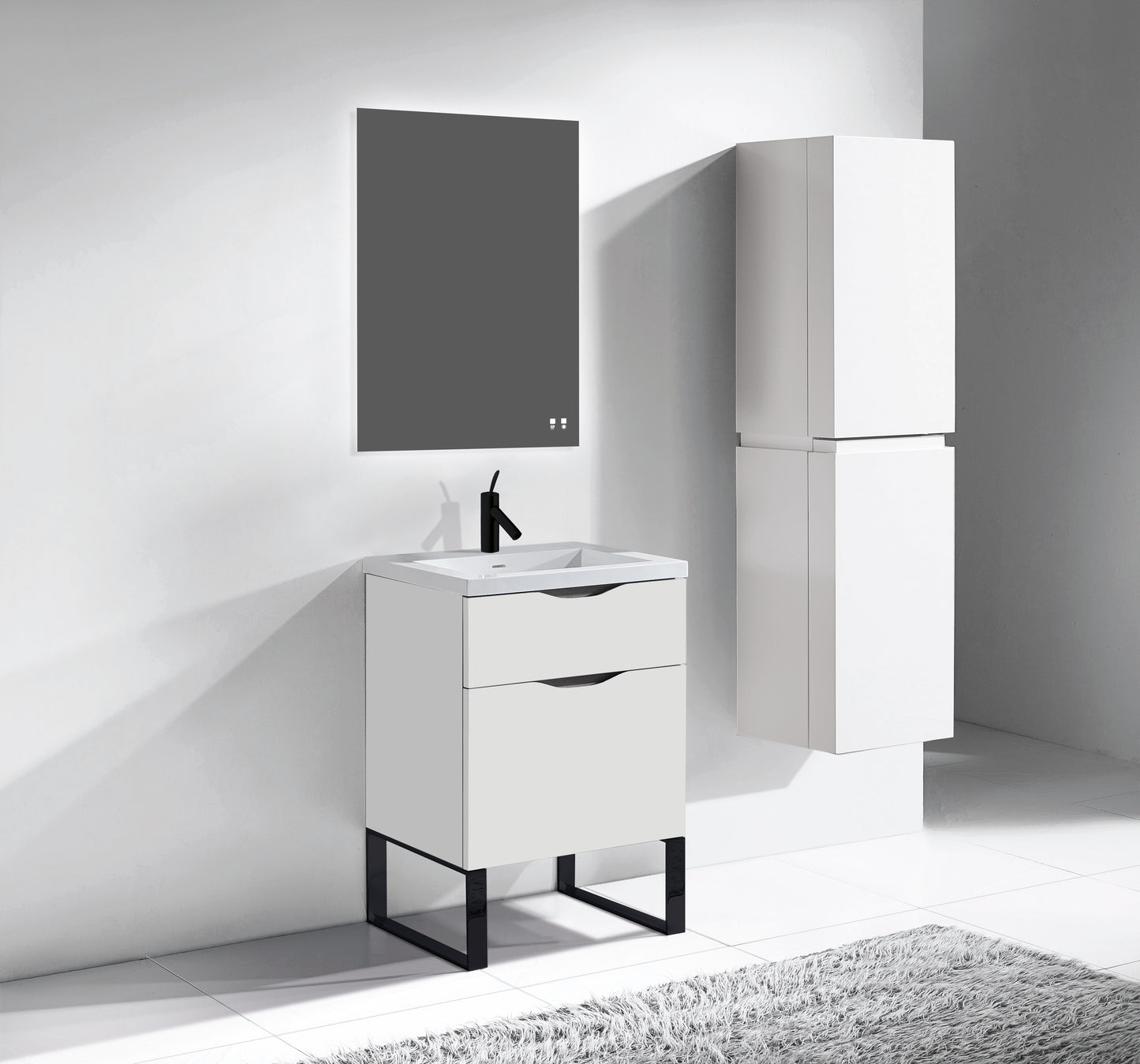 Milano 24" Free Standing Vanity Cabinet