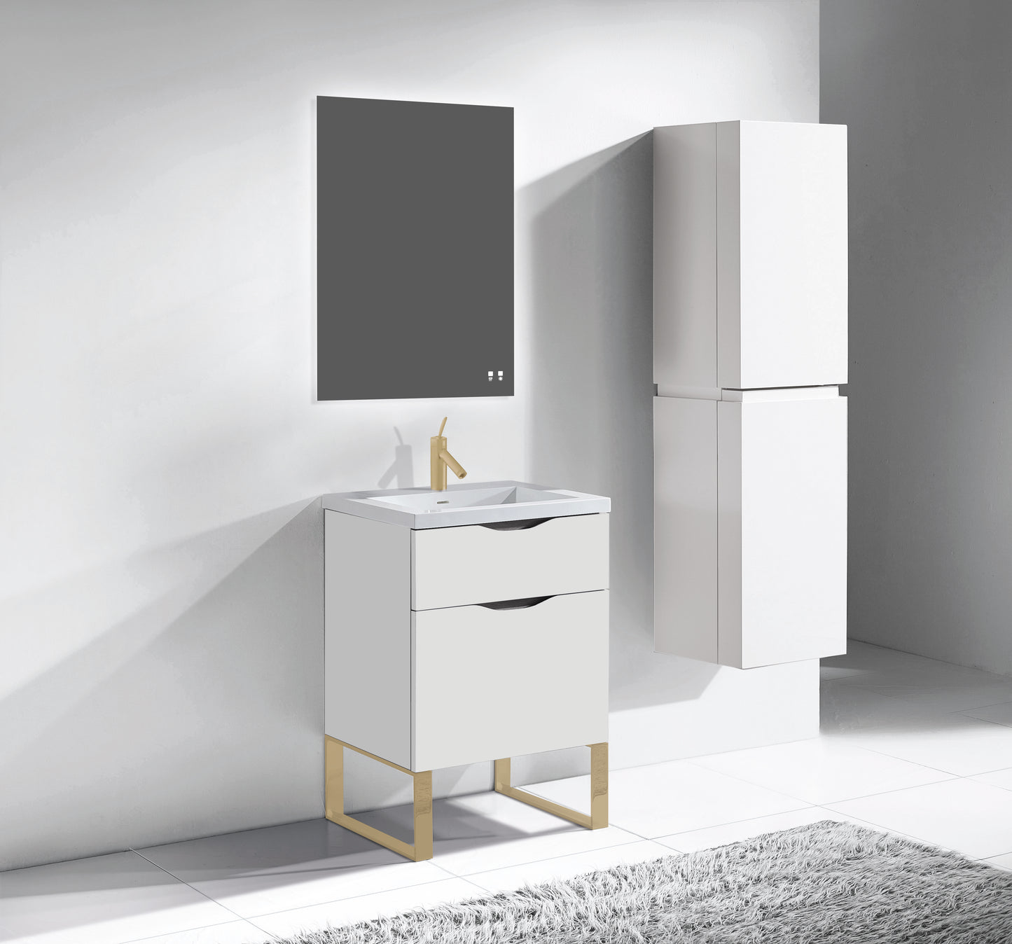 Milano 24" Free Standing Vanity Cabinet