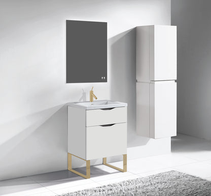 Milano 24" Free Standing Vanity Cabinet