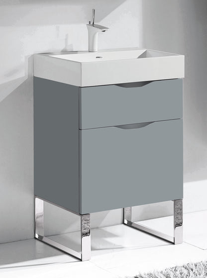 Milano 24" Free Standing Vanity Cabinet