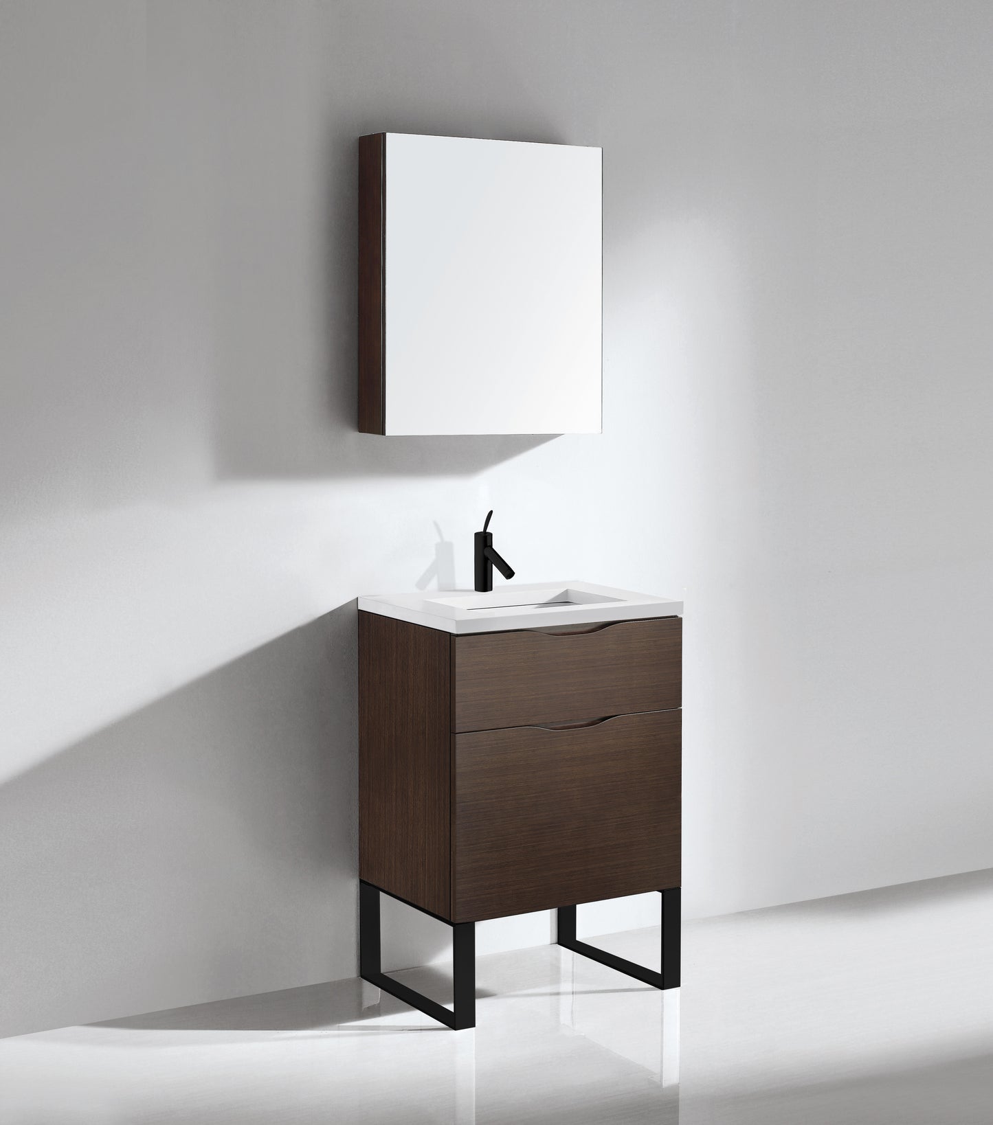 Milano 24" Free Standing Vanity Cabinet